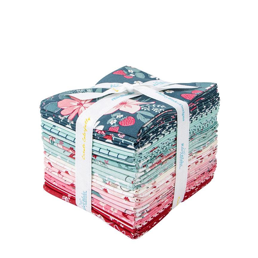 Berry Market Fat Quarter Bundle - 24 Pieces by Bev McCullough for Riley Blake Designs