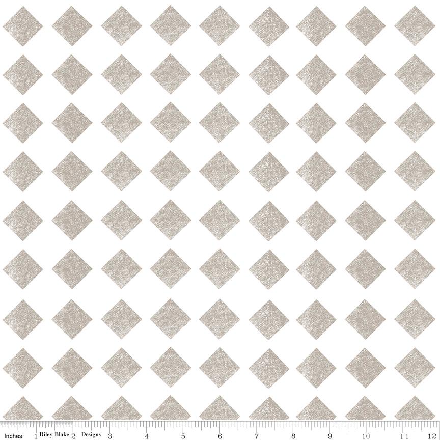 Mad Masquerade Check Mate - C11959 - J. Wecker Frisch for Riley Blake Designs - 1/2 Yard increments continuously cut