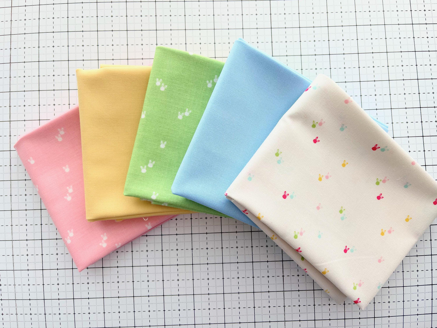 Easter Basics Bundle - 5 Pieces - Multiple sizes - Fabrics by Riley Blake Designs - Curated by Lucky Hill Quilts