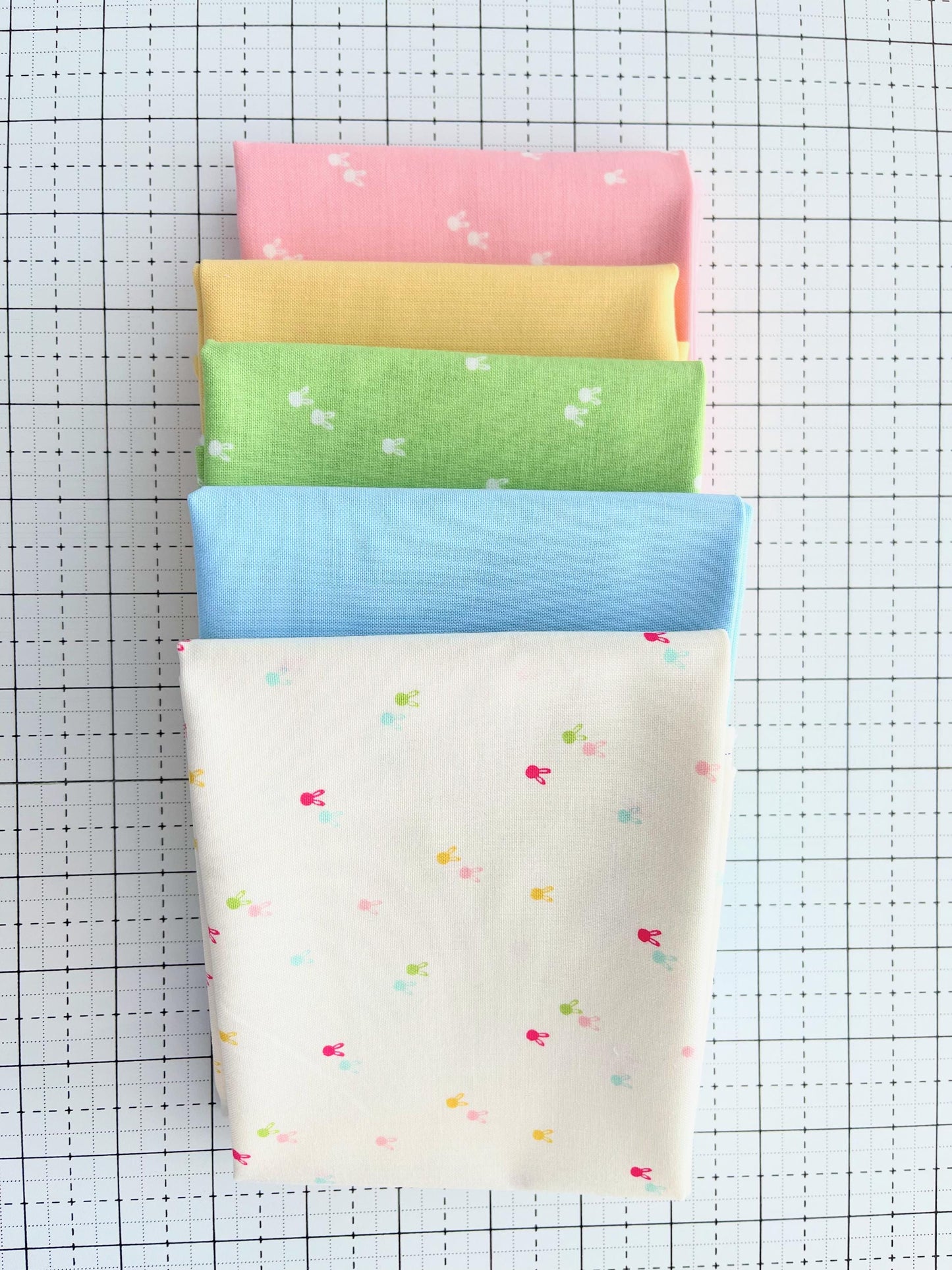 Easter Basics Bundle - 5 Pieces - Multiple sizes - Fabrics by Riley Blake Designs - Curated by Lucky Hill Quilts