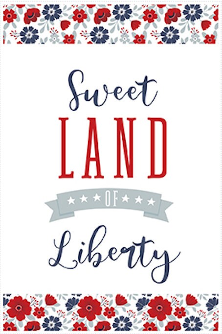 American Beauty Home Décor Tea Towel Panel - Panel is 36 X 51 - Four Designs per Panel - Dani Mogstad for Riley Blakes Design