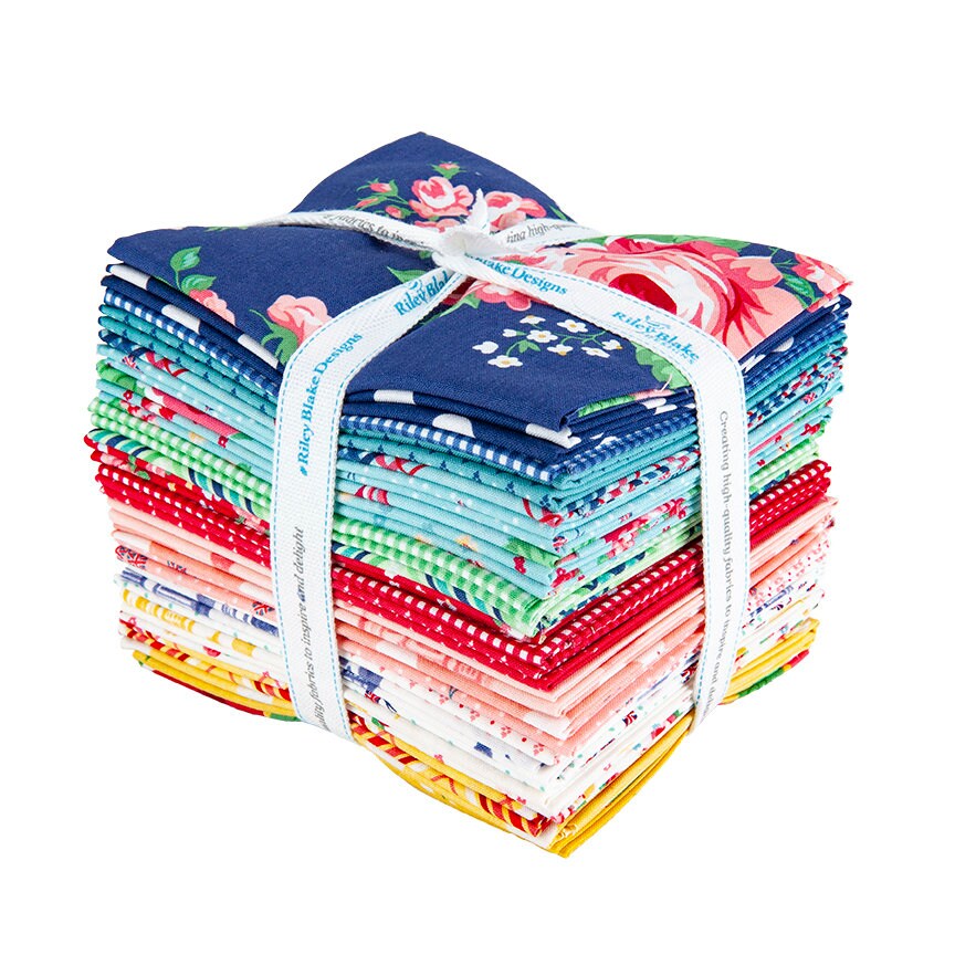 Notting Hill 24 Piece Fat Quarter Bundle - by Diary of a Quilter for Riley Blake Designs - Out of Print