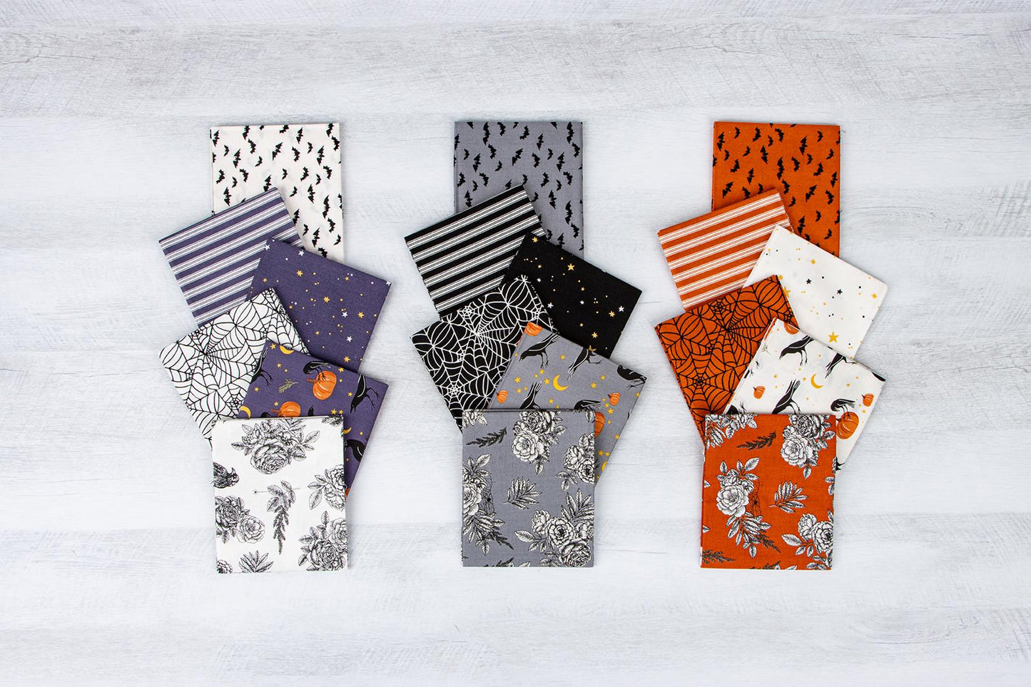 Sophisticated Halloween Main Cream by My Minds Eye for Riley Blake Designs - Sold in 1/2 yard increments, continuous cut