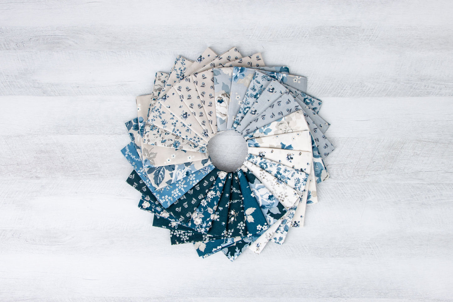 Serenity Blues 24 pc. Fat Quarter Bundle - Gerry Robinson for Riley Blake Designs