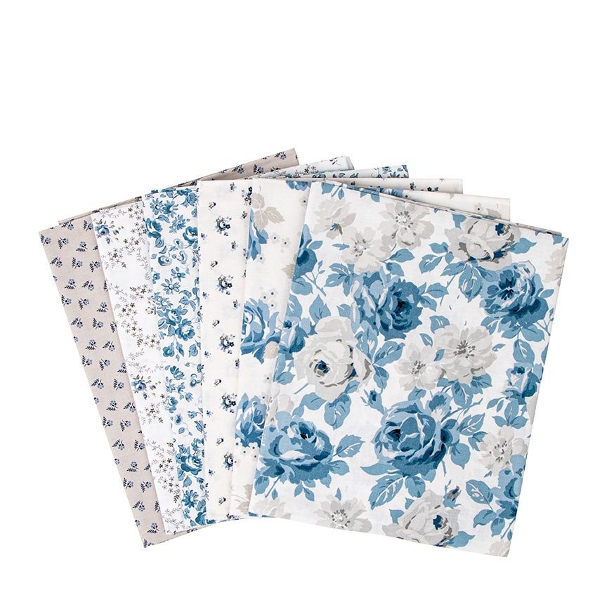 Serenity Blues 24 pc. Fat Quarter Bundle - Gerry Robinson for Riley Blake Designs