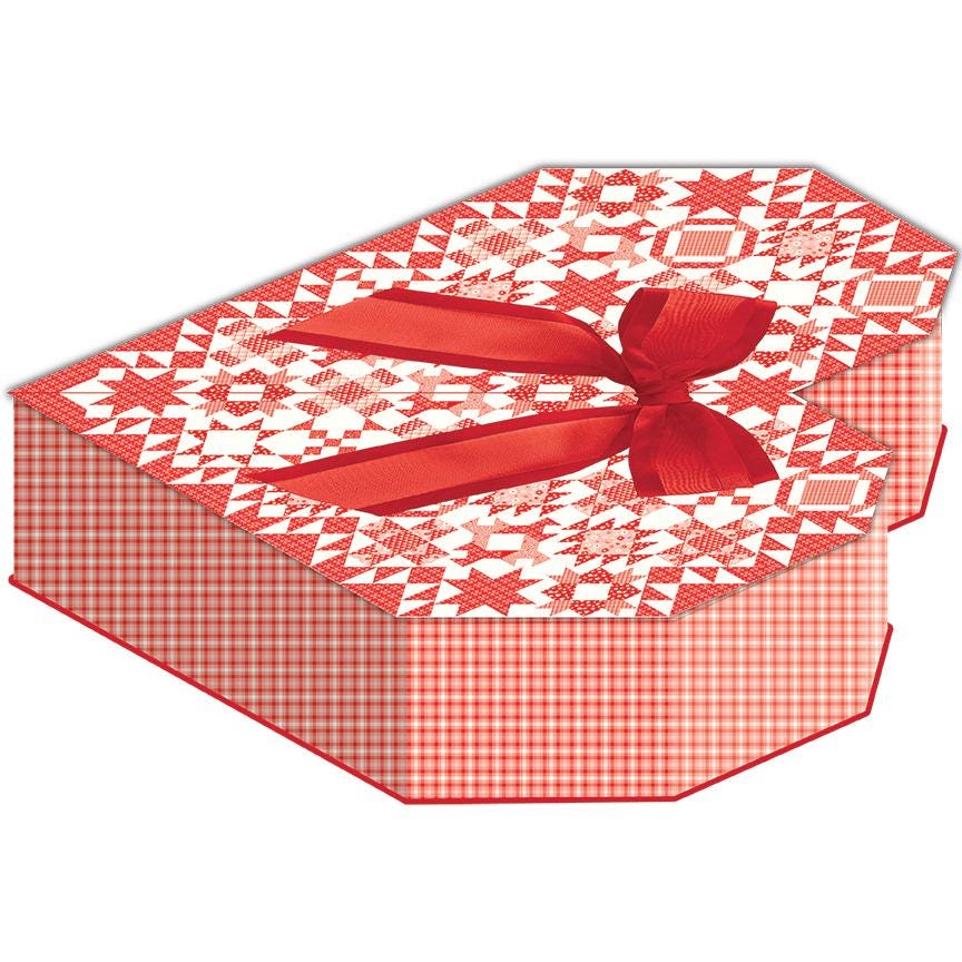You & Me Endless Love - Heart Boxed Quilt Kit by Sandy Gervais for Riley Blake Designs