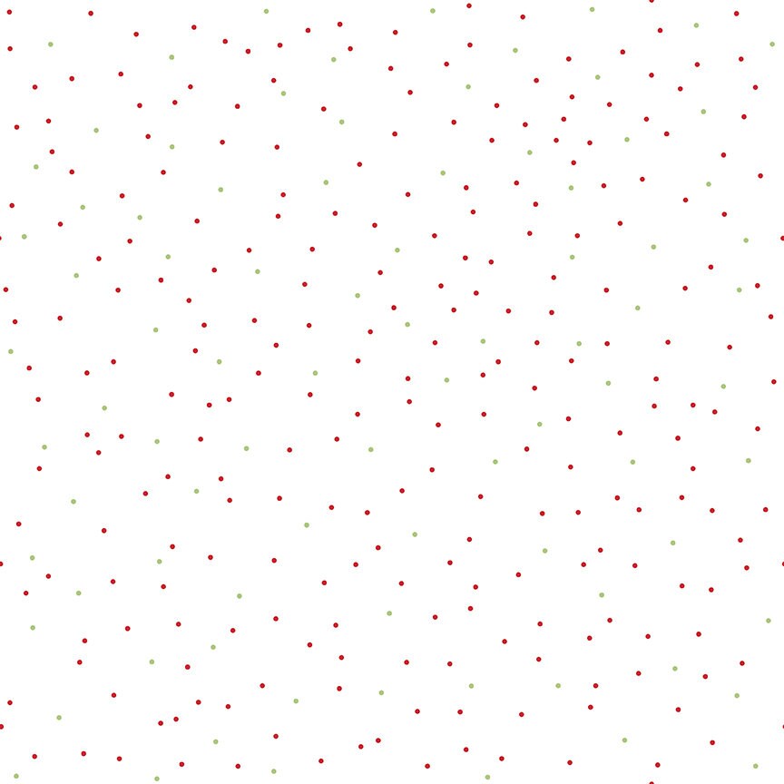 Pin Dot Christmas C705 by Lori Holt for Riley Blake Designs - 1/2 yard increments, continuously cut