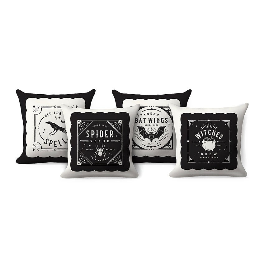 Sophisticated Halloween Pillow Panel - 36" X 43" - My Minds Eye for Riley Blake Designs - Sold by the Panel