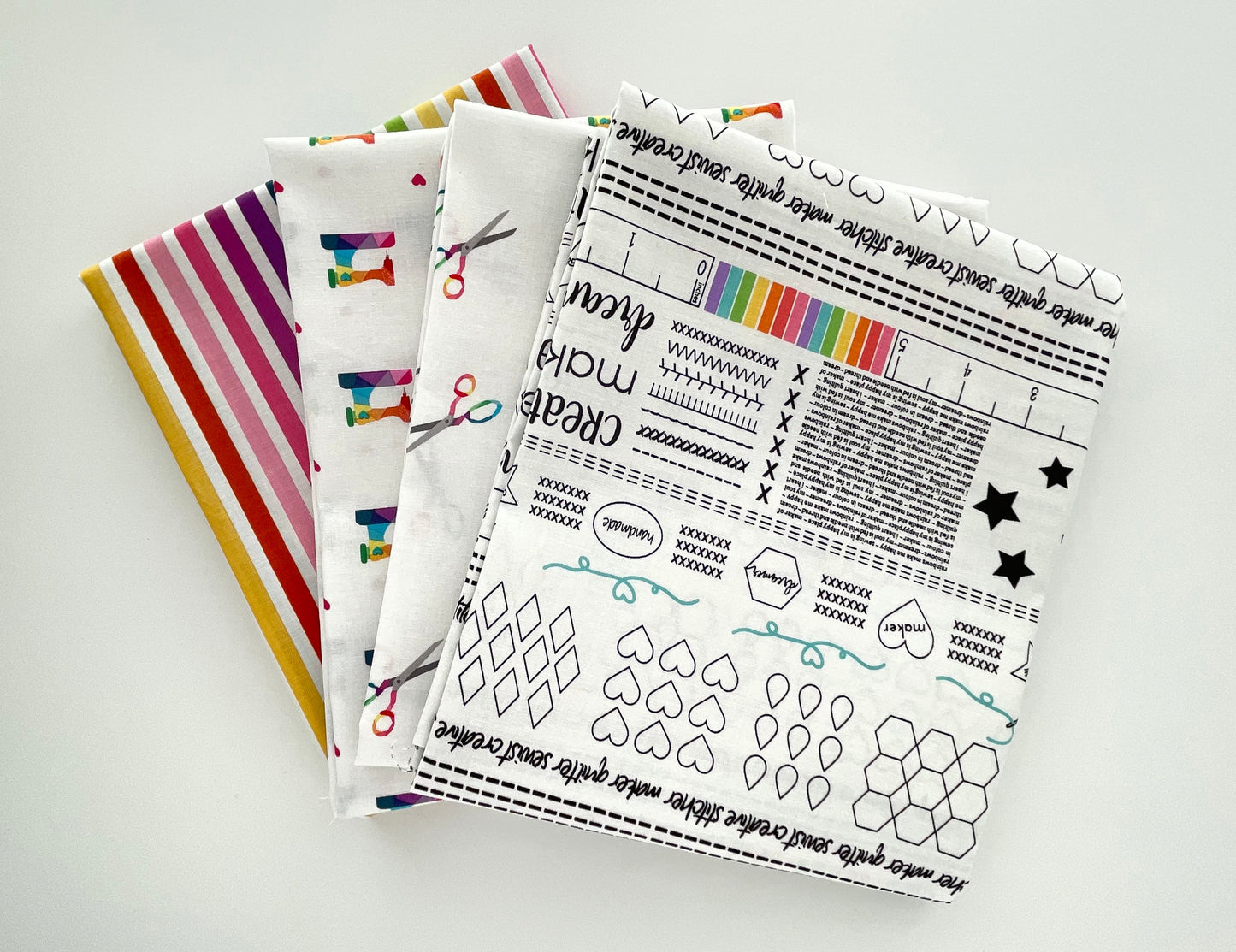 Make Main White by Kristy Lea for Riley Blake Designs - sold in 1/2 yard increments, continuously cut