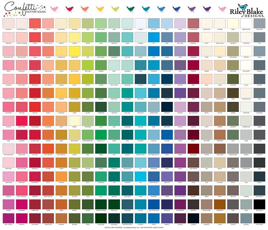 Fruit Punch Confetti Cotton C120 By Riley Blake Designs - sold by the 1/2 yard, continuously cut