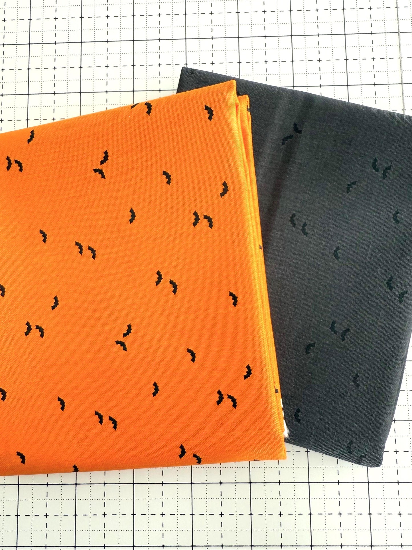 Halloween Basics Fabric Bundle - 5 Pieces Premium Quilting Cotton - Riley Blake Designs Fabrics - Curated by Lucky Hill Quilts