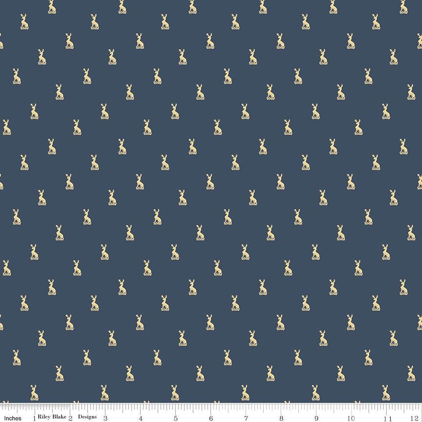 Jane Austen Emma Family Crest Cotton Quilting Fabric – 250th Anniversary by Riley Blake - Sold in 1/2 yard increments, continuous cut