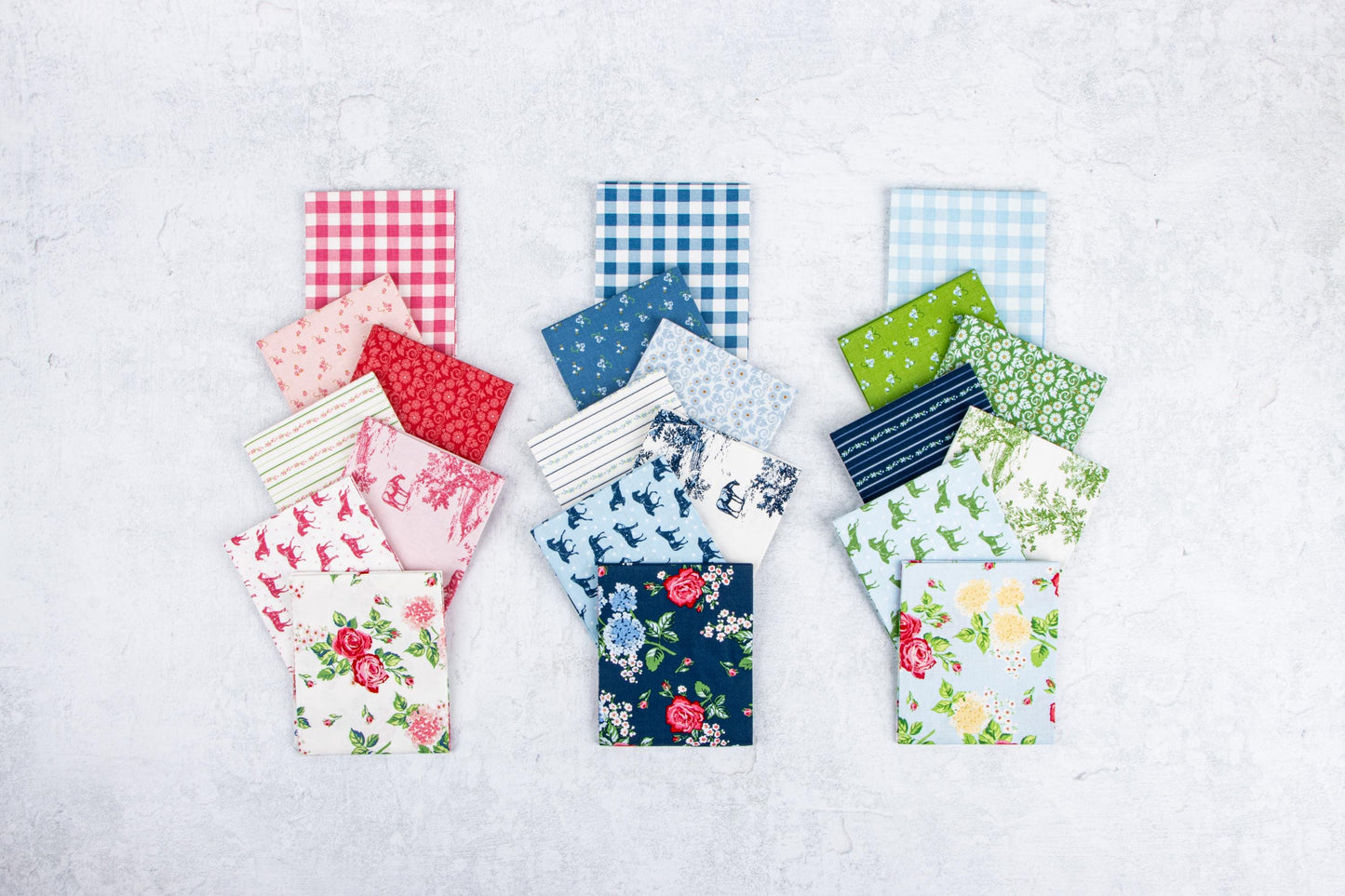 Bluegrass Charm 42 piece 10X10" Pre-Cut Bundle - 100% Cotton Quilting Fabric by Melissa Mortenson/Riley Blake Layer Cake/Stacker 10-16390-42