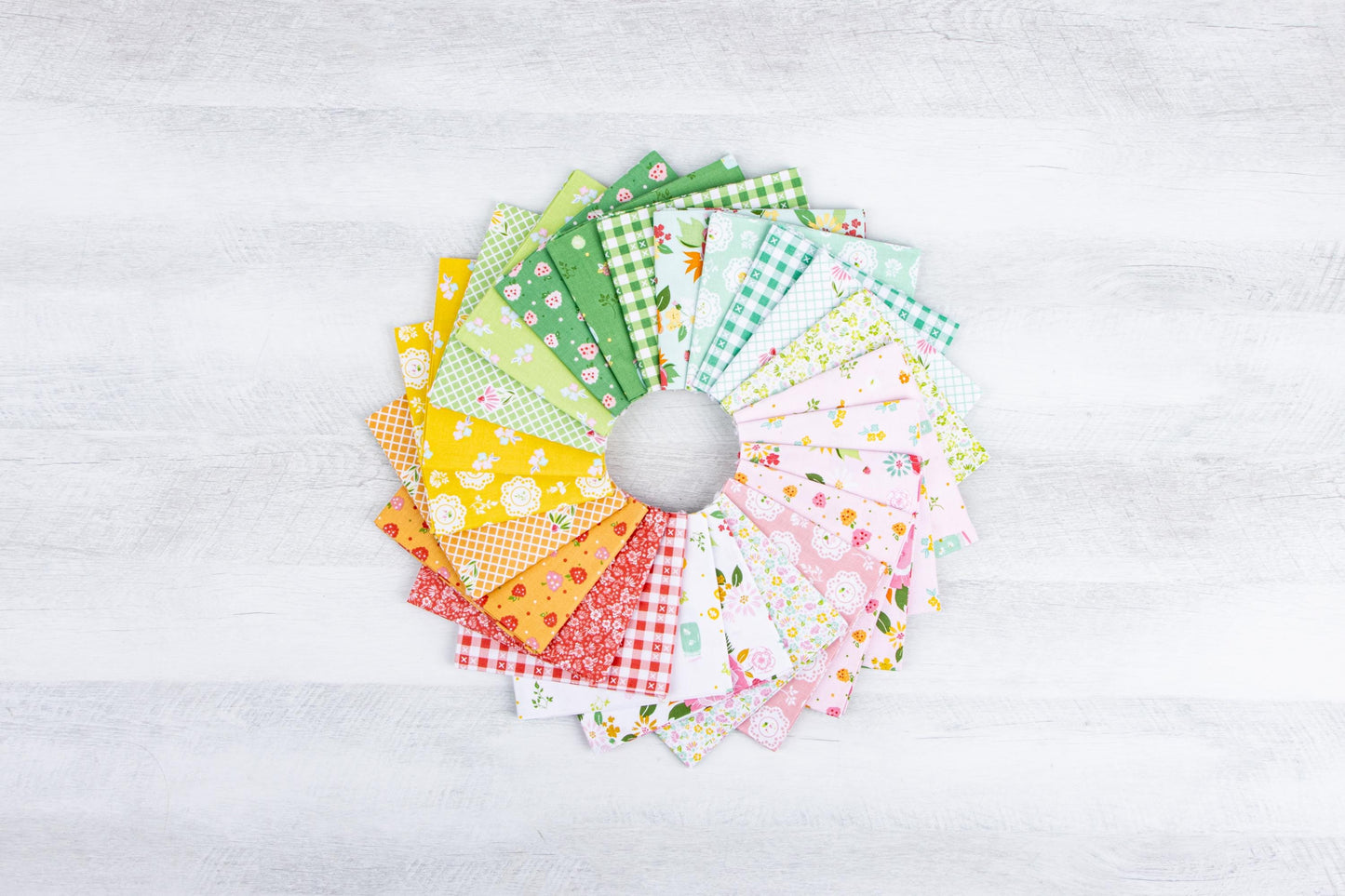 Summer Skies and Fireflies 24 Piece Fat Quarter Bundle 100% Cotton Quilting Fabric by Gracie Larson for Riley Blake-FQ-16370-24