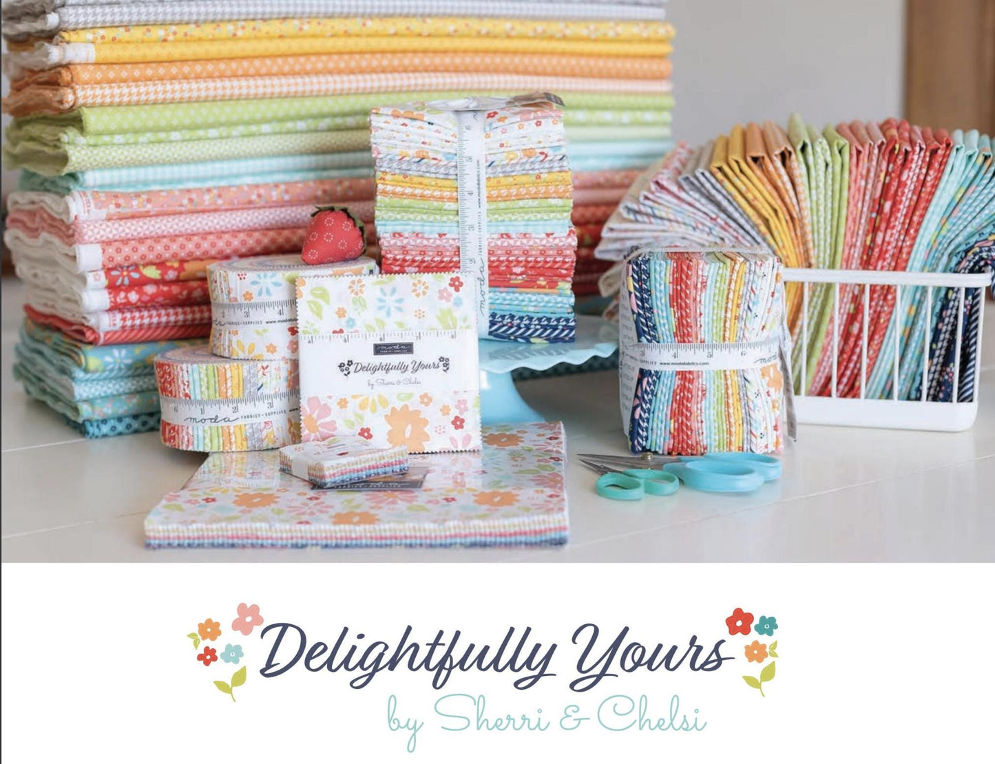 Delightfully Yours Fat Quarter Bundle - 36 Pieces by Sherri & Chelsi for Moda Fabrics 55320AB