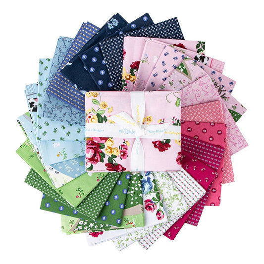 Tulip Cottage 24 Piece Fat Quarter Bundle - Melissa Mortensen for Riley Blake Designs - FQ-14260-24