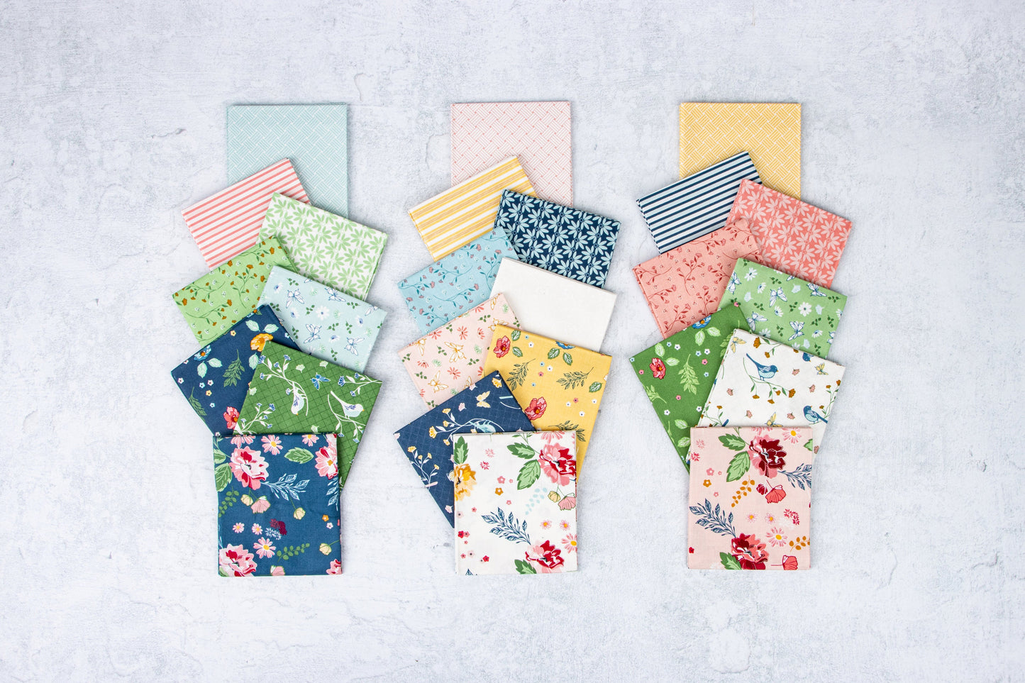 Melody 10" Stacker - 42 Pieces - by Bev McCullough for Riley Blake Designs. 10-15140-42