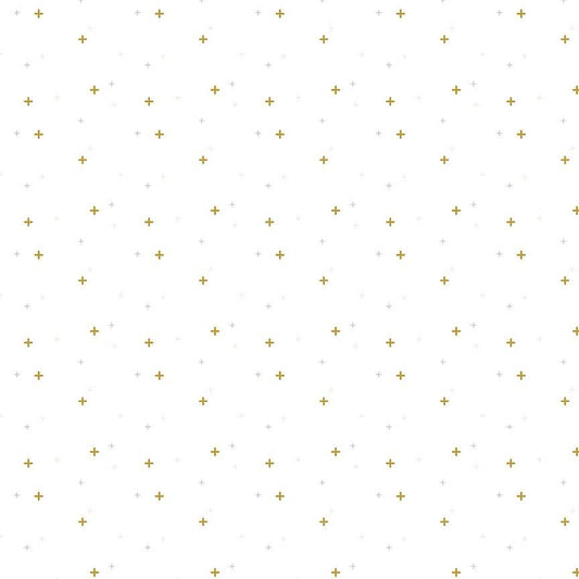 Sparkler White Sparkle by Melissa Mortensen for Riley Blake Designs - Sold in 1/2 Yard increments, continuously Cut. SC650-WHITE