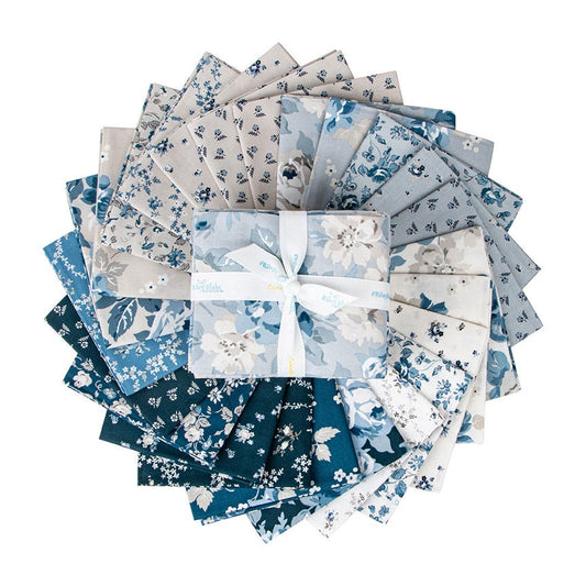 Serenity Blues 24 pc. Fat Quarter Bundle - Gerry Robinson for Riley Blake Designs