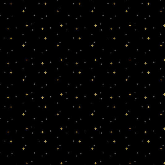 Sparkler- Black Sparkle by Melissa Mortensen for Riley Blake Designs - Sold in 1/2 Yard increments, continuously Cut .SC650-BLACK