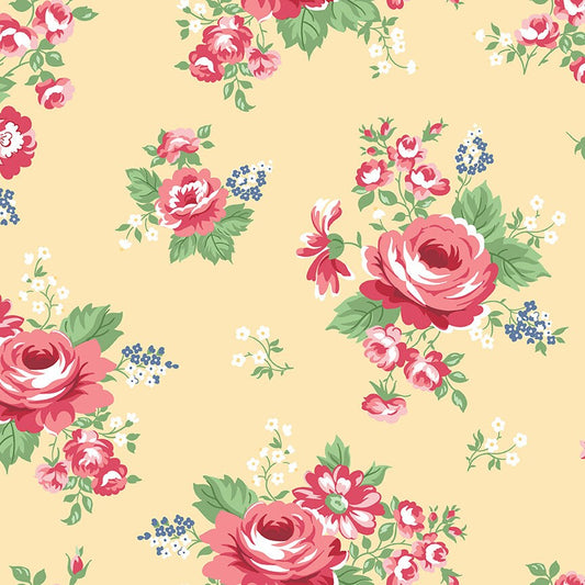 Notting Hill Main Yellow by Diary of a Quilter for Riley Blake Designs - C10200 YELLOW  1/2 Yard Continuously Cut
