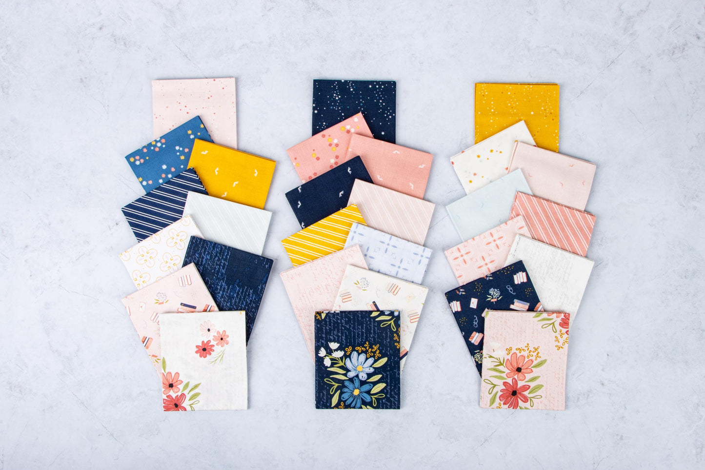 Between the Pages Bookish Life C15371-Navy by Fran Gulick / Cotton & Joy / Riley Blake Designs - Sold in 1/2 yard increments, continuous cut