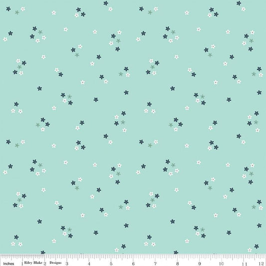 Berry Market Flowers -Songbird by Bev McCullough for Riley Blake Designs - sold in 1/2 yard increments, continuously cut  C15746-Songbird