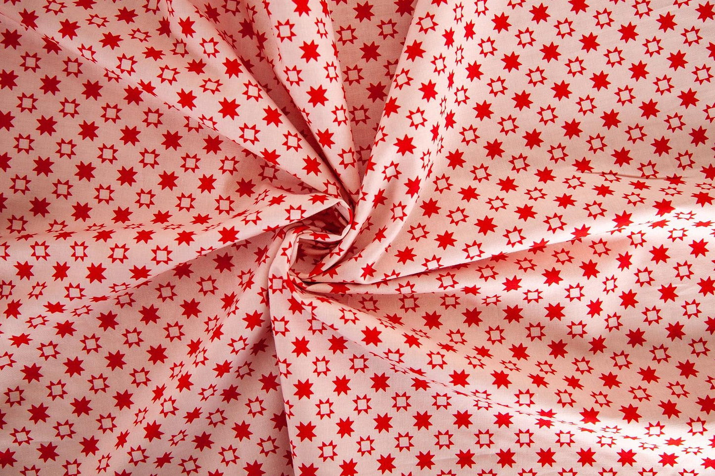 C11356- Quilt Fair Quilty Stars - Pink  by Tasha Noel for Riley Blake Designs - 1/2 Yard Increments Continuous Cut