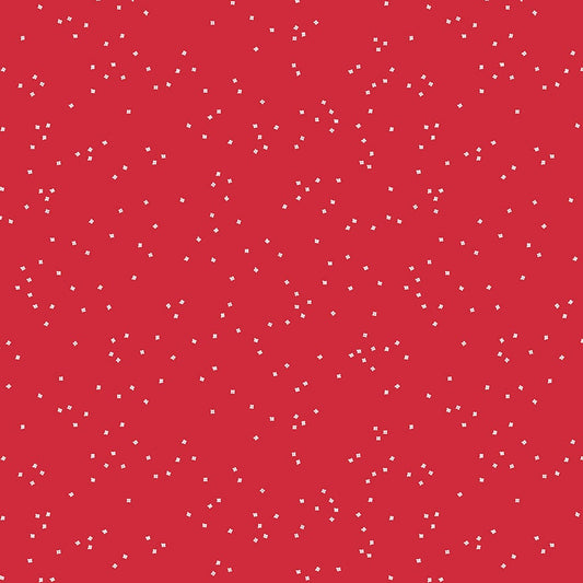 Blossom C715-Red by Riley Blake Designs - 1/2 yard increments continuous cut