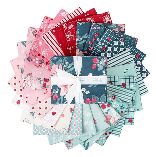 Berry Market Fat Quarter Bundle - 24 Pieces by Bev McCullough for Riley Blake Designs