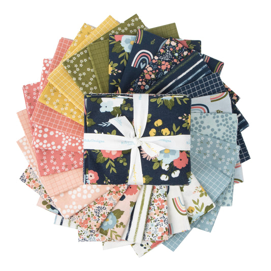 Day in the Life - Fat Quarter Bundle - Echo Park Paper for Riley Blake Designs - 24 Pieces