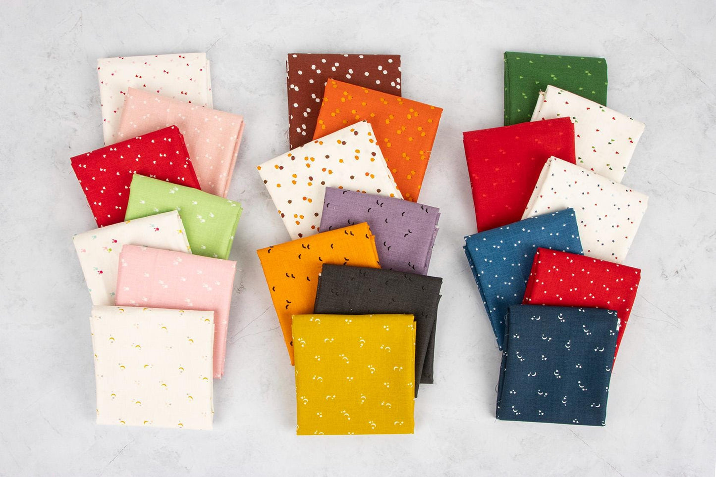 Seasonal Basics Bats Orange C851-Orange 100% Quilting Cotton Fabric, by Riley Blake Designs - 1/2 yard increments, continuously cut