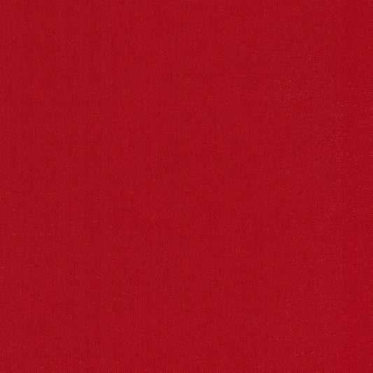 Rich Red Kona Cotton Solid  K001-1551 by Robert Kaufman - sold in 1/2 yard increments, continuously cut