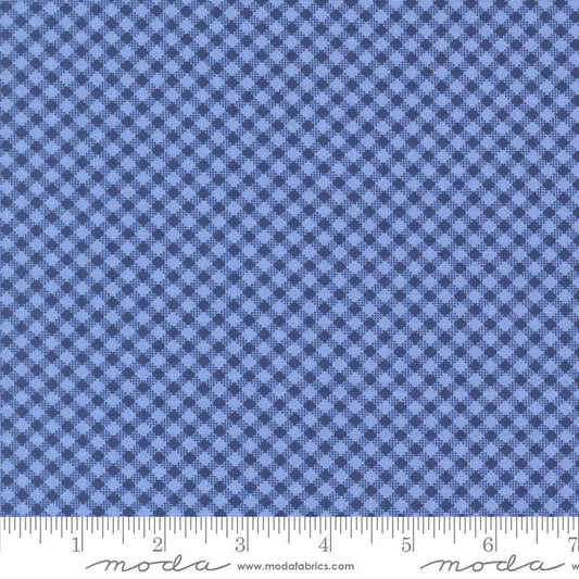Star Spangled Gingham - Shining Sea by April Rosenthal for Moda Fabrics 24175 13  - Sold in 1/2 yard increments, continuously cut