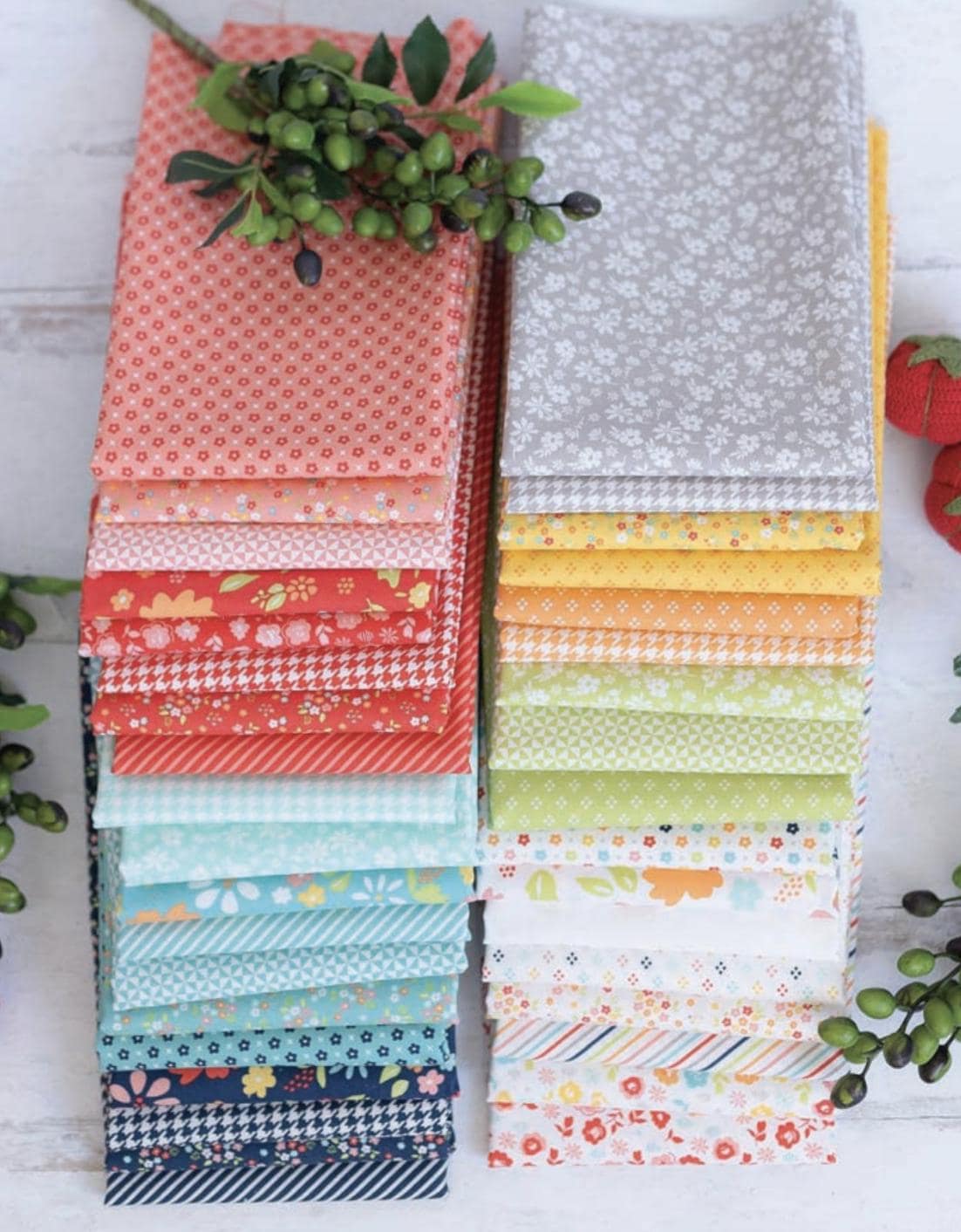 Delightfully Yours Fat Quarter Bundle - 36 Pieces by Sherri & Chelsi for Moda Fabrics 55320AB